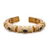 Royalty Gemstone Flexi Bangle Bracelet