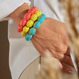 Sara Enamel Bangle Bracelet - Bansri Mehta Design