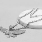 Soar High Eagle Detachable Pendant Necklace - Bansri Mehta Design