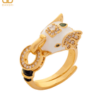 Safari Ele Necklace, Bracelet, Hoop Earrings & Ring Set - Bansri Mehta Design