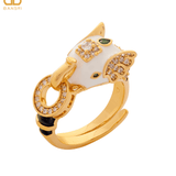 Safari Ele Necklace, Bracelet, Hoop Earrings & Ring Set - Bansri Mehta Design