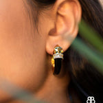 Gold Deux Panthera Headed Necklace, Bracelet Cuff, Earring & Ring - Bansri Mehta Design