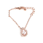 Pear Shape Solitaire Watch Charm - Bansri Mehta Design