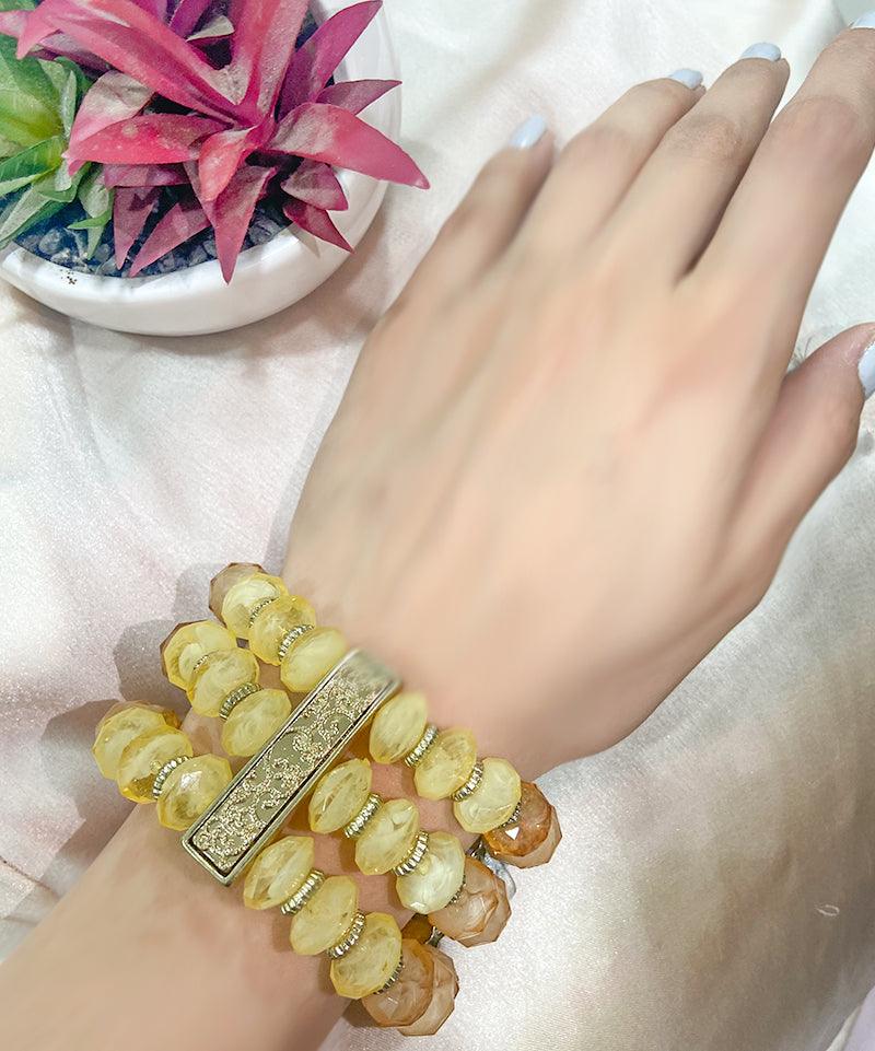 Beaded Cuff Bracelet - Bansri Mehta Design
