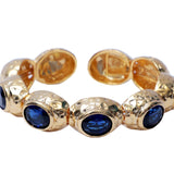 Bedazzle Flexi Bangle Bracelet - Gold - Bansri Mehta Design