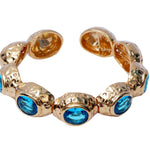 Bedazzle Flexi Bangle Bracelet - Gold - Bansri Mehta Design