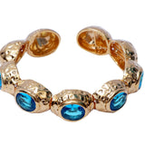 Bedazzle Flexi Bangle Bracelet - Gold - Bansri Mehta Design