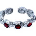 Bedazzle Flexi Bangle Bracelet - Silver - Bansri Mehta Design
