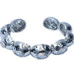 Bedazzle Flexi Bangle Bracelet - Silver - Bansri Mehta Design