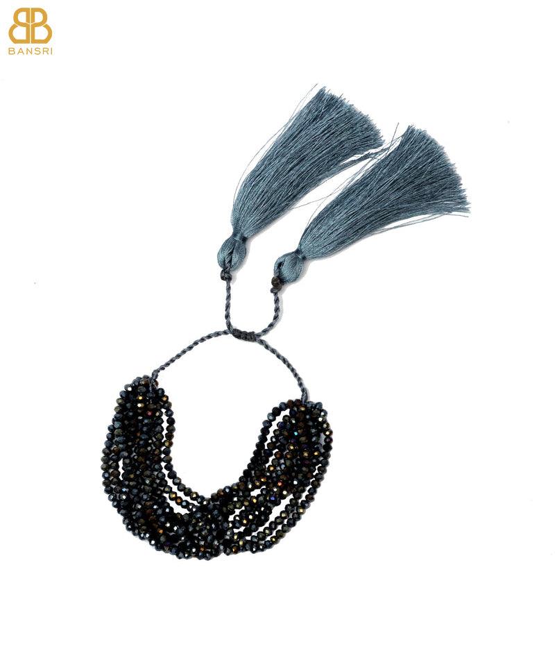Party Princess Tassel Beaded Bracelet - Bansri Mehta Design