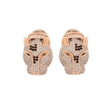 Le Panthera Rosegold Collar Necklace & Bracelet & Earring Set - Bansri Mehta Design