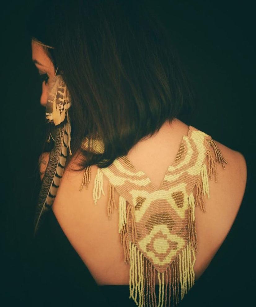Orabelle Beaded Necklace - Bansri Mehta Design