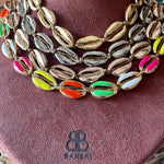 Silver Cowrie Shell Necklace & Bracelet/Anklet Set - Bansri Mehta Design