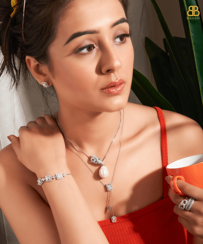 Ele Pearl Drop Necklace - Bansri Mehta Design