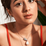 Ele Pearl Drop Necklace - Bansri Mehta Design