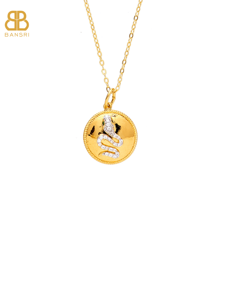 Medallion Serpentine Necklace - Bansri Mehta Design