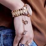 I Heart Me Solitaire Watch Charm - Bansri Mehta Design