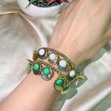 Mosaic Enamel Beaded Bracelet - Bansri Mehta Design