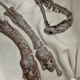 Glam Crystal Encrusted Panther Bracelet - Bansri Mehta Design