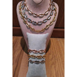 Gold Cowrie Shell Necklace & Bracelet/Anklet Set - Bansri Mehta Design