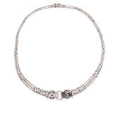 Le Panthera Collar Necklace, Bracelet & Earring Set - Bansri Mehta Design