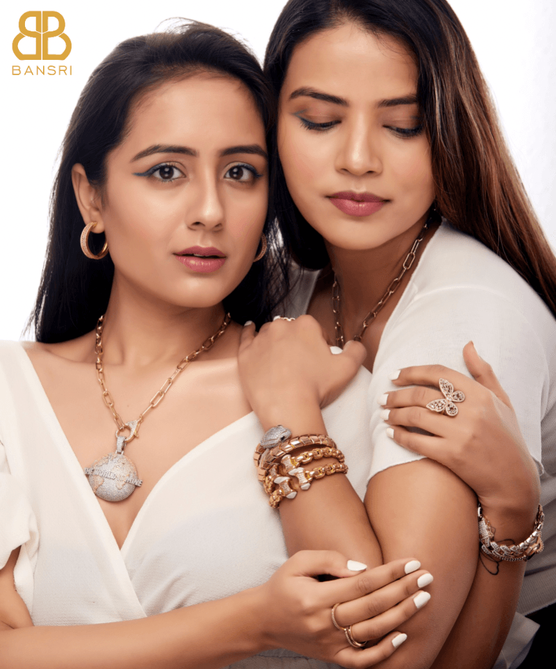 Amalfi Link Bangle Bracelet - Bansri Mehta Design