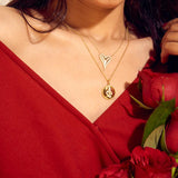 Medallion Serpentine Necklace - Bansri Mehta Design