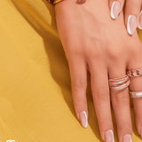 Criss Cross Crystal Statement Ring - Bansri Mehta Design
