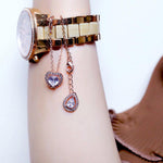 I Heart Me Solitaire Watch Charm - Bansri Mehta Design