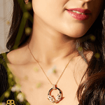 Safari Ele Necklace, Bracelet, Hoop Earrings & Ring Set - Bansri Mehta Design