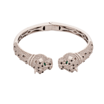 Le Panthera Collar Necklace, Bracelet & Earring Set - Bansri Mehta Design
