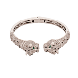 Le Panthera Collar Necklace, Bracelet & Earring Set - Bansri Mehta Design