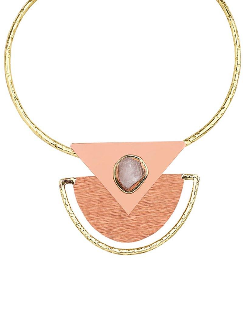 Aztec Collar Statement Necklace - BANSRI                                                                 Jewelry Lounge