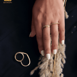 All Hearts Duo Ring - Bansri Mehta Design