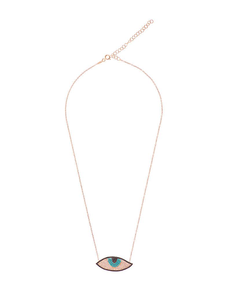 Sterling Silver Third Eye Necklace - Bansri Mehta Design