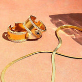 Metallic Adjustable Band Ring - Bansri Mehta Design