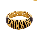 Enamel Stripey Ring - Bansri Mehta Design