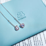 Pear Shape Solitaire Watch Charm - Bansri Mehta Design