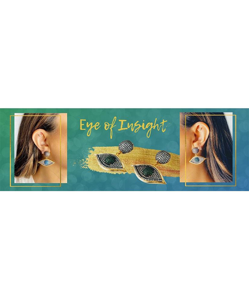Eye of Insight Earrings - Bansri Mehta Design