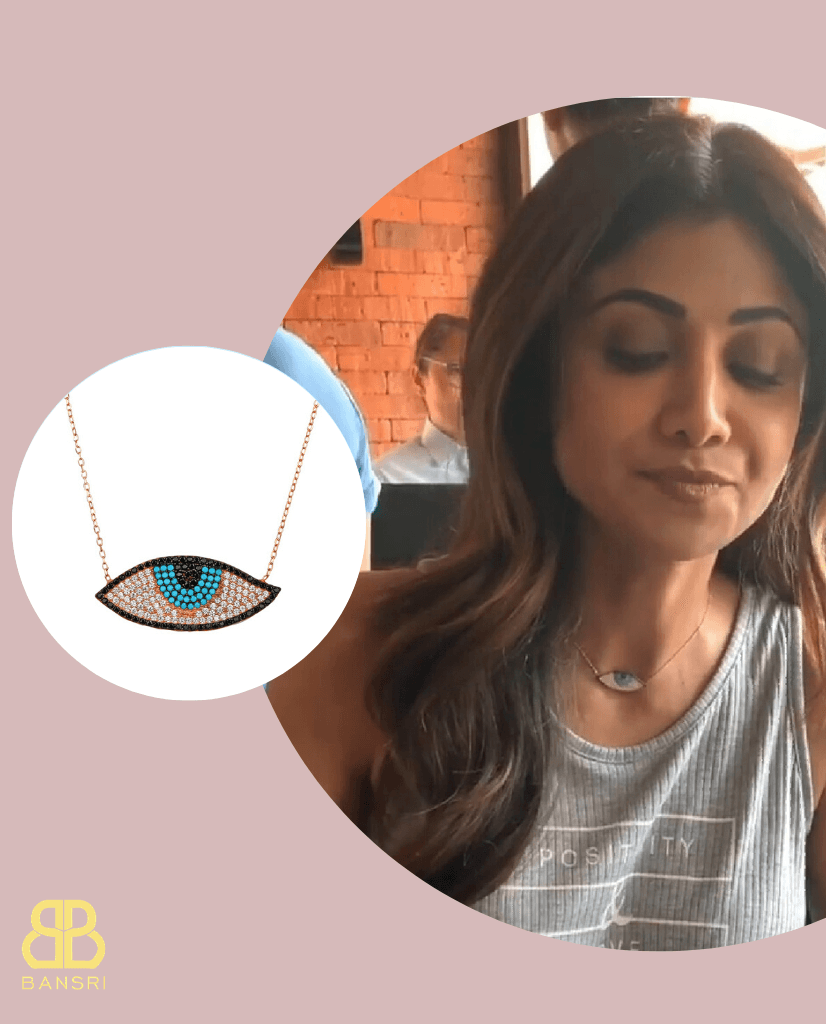 Sterling Silver Third Eye Necklace - Bansri Mehta Design