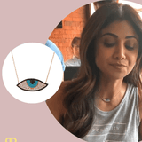 Sterling Silver Third Eye Necklace - Bansri Mehta Design