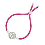 Om Adjustable Cord Bracelet For Mens