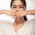 Rockstar Detachable Pendant Link Necklace - Bansri Mehta Design