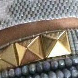 Cuboid Star Studded Beaded Adjustable Bracelet - Bansri Mehta Design