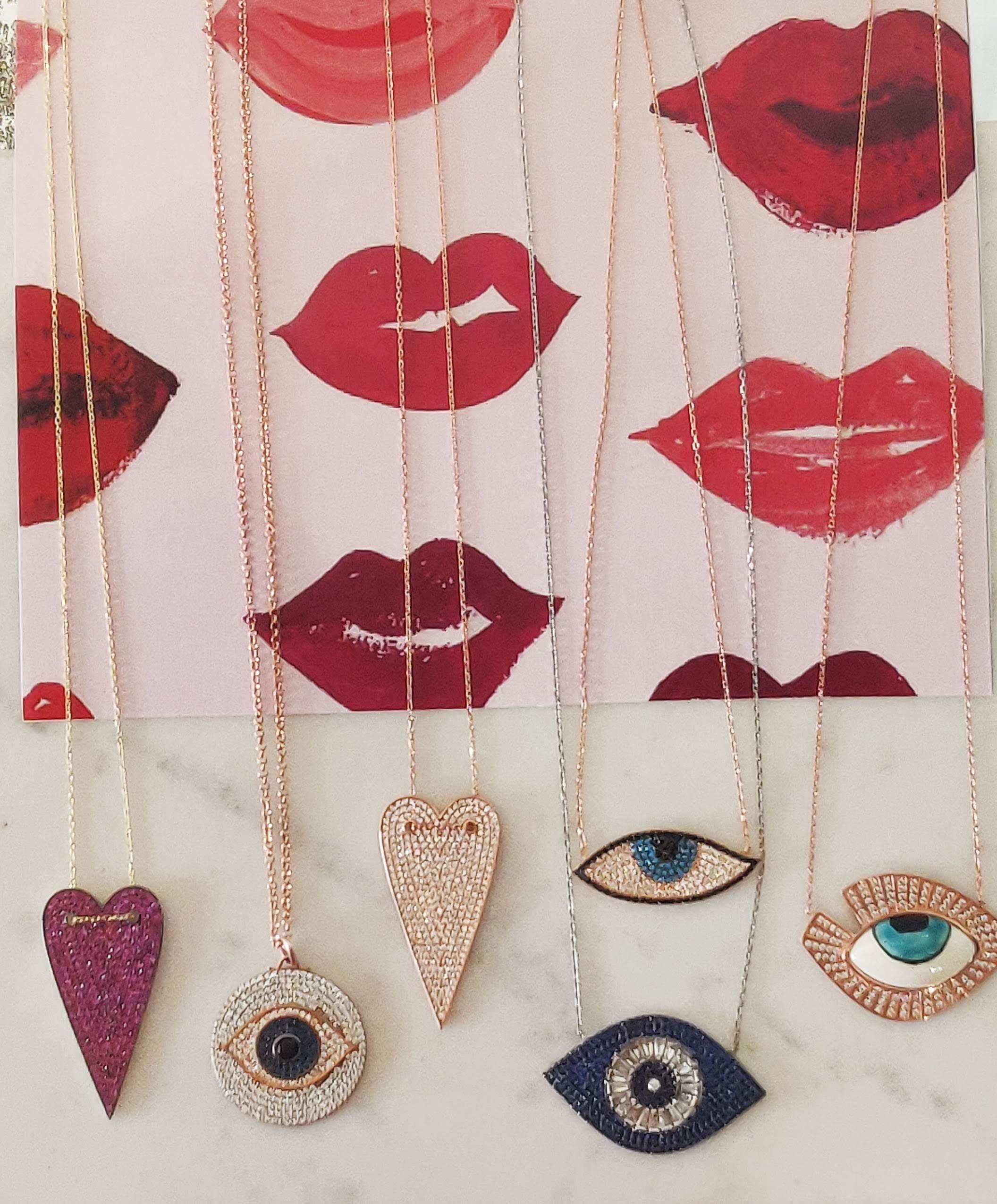 Elegant & Bold Third Eye Necklace - Bansri Mehta Design