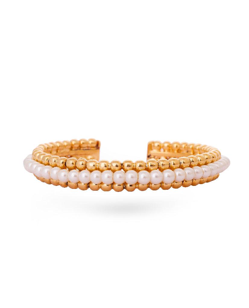 Pretty in Pearls Bangle - Bansri Mehta Design