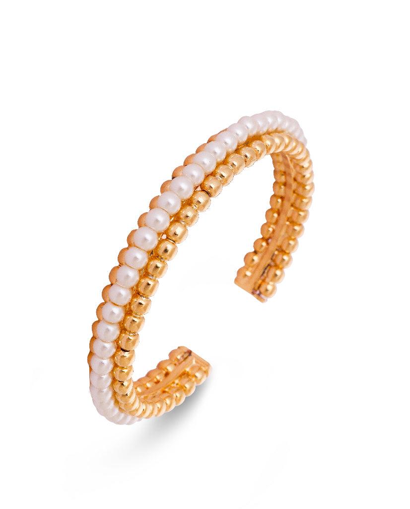 Pretty in Pearls Bangle - Bansri Mehta Design