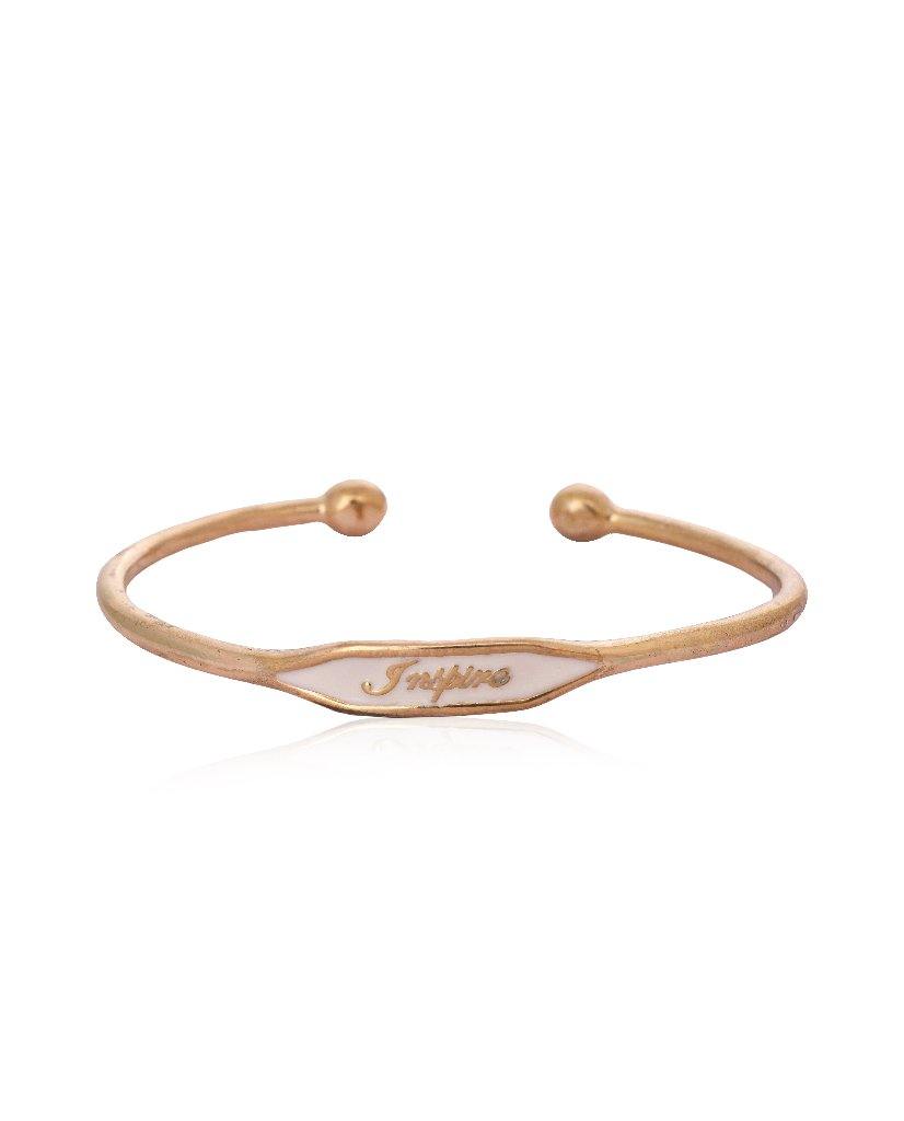 Inspire' Embossed Bracelet