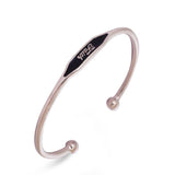 Faith' Embossed Bracelet
