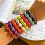 Sara Enamel Bangle Bracelet - Bansri Mehta Design